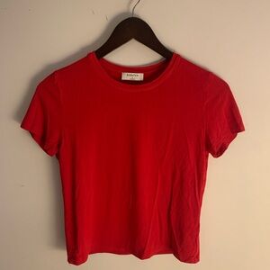 Babaton Red T-shirt Size Small